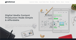 Desktop Screenshot of motioncue.com